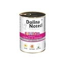 DOLINA NOTECI Premium Junior πλούσιο σε καρδιές γαλοπούλας - υγρή τροφή για κουτάβια μεσαίων και μεγάλων φυλών - 400 g