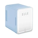 ELLE 4L μίνι ψυγείο με LED καθρέφτη, μπλε - Elle Home ESDAFX04BUEU