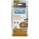 FARMINA Vet Life Cat Diabetic Creamy Treat with Chicken & Tuna 4x15g