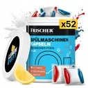 Frischer 3-in-1 Dishwasher Capsules, 52 pcs