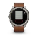 Garmin fēnix 8 Titanium 51 mm AMOLED Έξυπνο Ρολόι