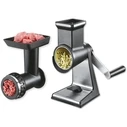 GEFU TRANSFORMA® Drum Grater with Meat Grinder Attachment