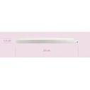 Girmi Make-up Mirror BE03 – LED Touch Rechargeable (USB-C), White