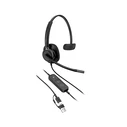 HP Poly Mission 415 Monaural USB Wired Headset Classic, Black