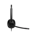 HP Poly Mission 415 Monaural USB Wired Headset Classic, Black