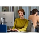 HP Poly Mission 415 Monaural USB Wired Headset Classic, Black