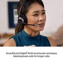 HP Poly Mission 815 Μονοκαναλικό Ενσύρματο USB Headset - Μαύρο