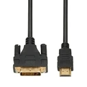 iBox HDMI to DVI cable FullHD 1080p 2 m Black (ITVFHDDVI012)
