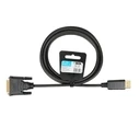 iBox HDMI to DVI cable FullHD 1080p 2 m Black (ITVFHDDVI012)
