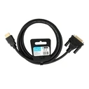 iBox HDMI to DVI cable FullHD 1080p 2 m Black (ITVFHDDVI012)