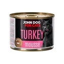JOHN DOG Υγρή Τροφή Γάτας Mousse Γαλοπούλα 200 g