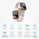 LAMAX BCool2 Plus Smartwatch Ροζ Χρυσό