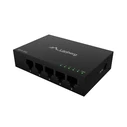 LANBERG DSM1-1005 5 θυρών Unmanaged Gigabit Ethernet Switch (Desktop) - Μαύρο