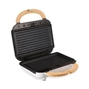 Lauben 3-σε-1 Τοστιέρα 900W — Σάντουιτς / Βάφλα / Grill, Λευκό (LBNSM900WW)