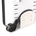 Lauben 3-σε-1 Τοστιέρα 900W — Σάντουιτς / Βάφλα / Grill, Λευκό (LBNSM900WW)