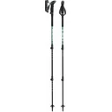 LEKI MAKALU LITE μπαστούνια πεζοπορίας, 100-135 cm, πράσινο/άσπρο, 2 τμχ