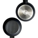 MAESTRO Wave τηγάνι 20 cm MR-1212-20 (Μαύρο/Ατσάλι)
