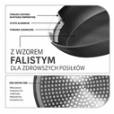 MAESTRO Wave τηγάνι 20 cm MR-1212-20 (Μαύρο/Ατσάλι)