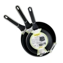 MAESTRO Wave τηγάνι 20 cm MR-1212-20 (Μαύρο/Ατσάλι)