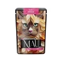 MAU Mousse Sterilised Lamb με σπόρους chia και μέντα - υγρή τροφή για γάτες - 85 g