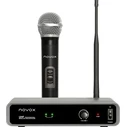 Novox Free H1 - Wireless set with handheld microphone, Black