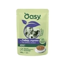 OASY Strips σε Σάλτσα για Ενήλικες με Γαλοπούλα και Λαχανικά - Υγρή Τροφή για Σκύλους - 100 g