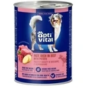 OPTIVITAL Pork pâté, rich in beef and potatoes - Wet dog food - 400g | Eukanuba