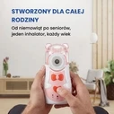 OROMED ORO-MESH BABY PINK Inhaler