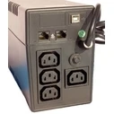 Orvaldi VPS 800 Uninterruptible Power Supply (UPS) 0.8 kVA / 480 W, 4x IEC320 (C13), USB, AGM 12V 9Ah