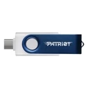Patriot Xporter X550 128GB USB 3.2 Φλας USB-A/USB-C (Μπλε/Λευκό)