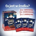 PURINA Felix Original Soup Time Box Beef, Lamb, Chicken - Wet Cat Food - 6x48g