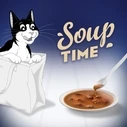 PURINA Felix Original Soup Time Box Beef, Lamb, Chicken - Wet Cat Food - 6x48g