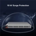 Ruijie Networks RG-S2915-48GT4MS-L Διαχειριζόμενος (Managed) L2 διακόπτης 48 θυρών Gigabit, Γκρι