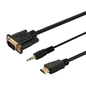 Savio CL-198 HDMI cable 1.8 m (HDMI Type A) Black