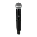 Shure SLXD24D+E/58-G65 - Dual Digital Wireless System with Two Handheld Transmitters/Microphones (470 - 606 MHz)