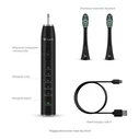 TrueLife SonicBrush Clean30 Μαύρη Ηλεκτρική Οδοντόβουρτσα για Ενήλικες