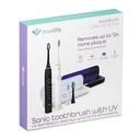 TrueLife SonicBrush Clean70 UV Duo Sonic Toothbrush (Duo, 2 handles) – Black / White