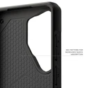 Urban Armor Gear Monarch Pro Kevlar Mobile Phone Case 17.5 cm (6.9") Cover - Black (compatible with Samsung Galaxy S26 Ultra)
