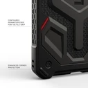 Urban Armor Gear Monarch Pro Kevlar Mobile Phone Case 17.5 cm (6.9") Cover - Black (compatible with Samsung Galaxy S26 Ultra)
