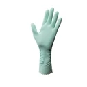 Vileda Extra Sensation Household Gloves, Green, Cotton lining & Latex, Size L
