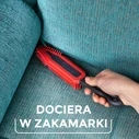Vileda PET PRO Electrostatic Brush for Pet Hair (Red/Black)