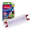 Vileda Ultramax Care - Ανταλλακτικό πανί σφουγγαρίστρας μικροϊνας 40/45x15 cm λευκό/μωβ