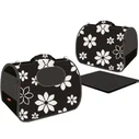 ZOLUX Nomad Flower M μεταφερόμενη τσάντα κατοικιδίου για γάτες και μικρά σκυλιά