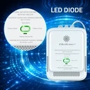 Qoltec 52651 Natural Gas (CH4) Leak Detector Wi‑Fi (Tuya)