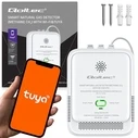 Qoltec 52651 Natural Gas (CH4) Leak Detector Wi‑Fi (Tuya)