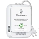 Qoltec 52576 Carbon Monoxide (CO) Detector Alarm 85 dB with LED