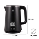 ELDOM C515C Cordless Kettle 1.8 L 2000 W Black