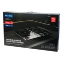 Blow Induction Cooker Double Hob 2000W + 2000W (MPN 44-046)