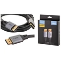 Καλώδιο DisplayPort iBox ITVDP013 3 μ. 4K 60Hz βύσμα χρυσό