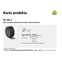 Λειαντικό ύφασμα σε ρολό Klingspor 80 κόκκος, 150 mm x 50 m (KL381J - ALOTEX B)